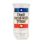 Don't Mess With Texas Boot Shaped  Shot Glass