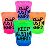 Keep Austin Weird Rainbow Shot Glass