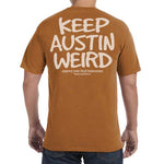 Original Keep Austin Weird Unisex Tee - Yam Wash