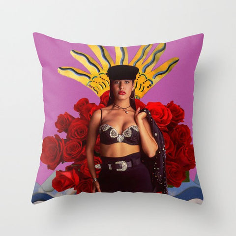 Selena - Como la Flor Throw Pillow