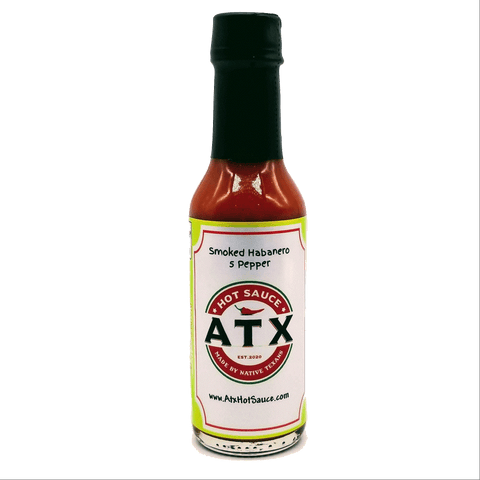 Smoked Habanero 5 Pepper Hot Sauce
