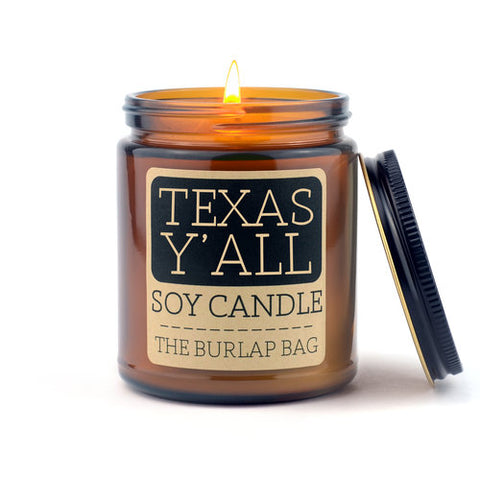 Texas Y'all Candle