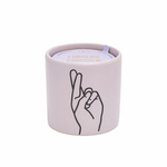 "Fingers Crossed" Impressions Candle