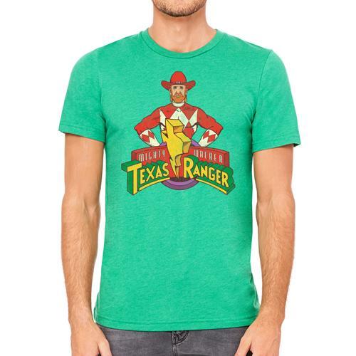 Outhouse Designs Mighty Walker Texas Ranger Unisex Tee Small