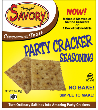 Savory Saltines Seasoning - Cinnamon Toast