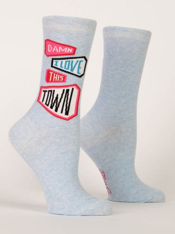 Love This Town Women's Crew Socks